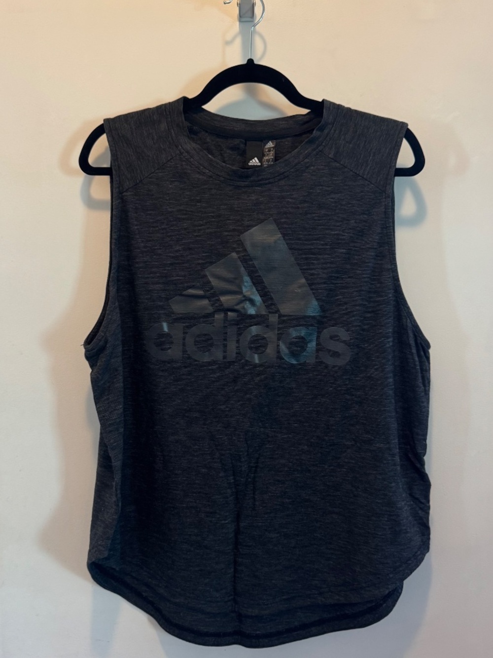 Adidas ID Winners Tank Top – Dark Grey Heather – Size Large